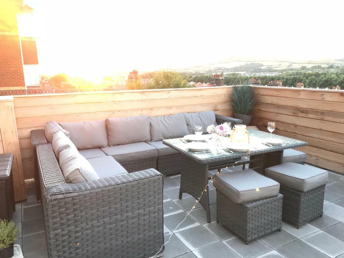 Wight View, Flat 2 Rosslyn House Apartment Swanage Exterior photo
