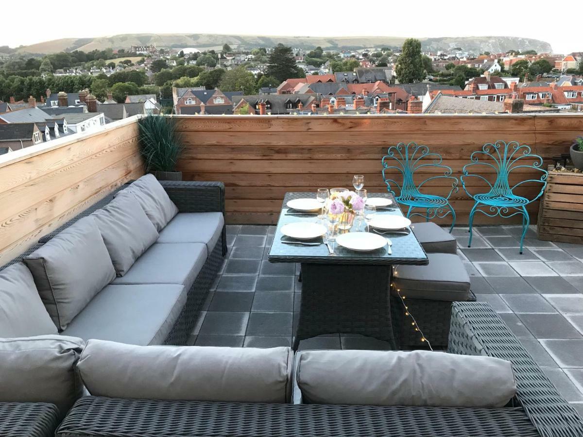 Wight View, Flat 2 Rosslyn House Apartment Swanage Exterior photo